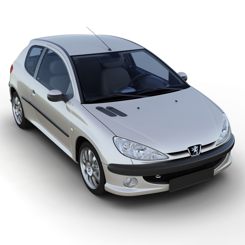 Peugeot 206 3d Model Free Download